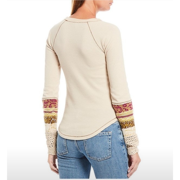 Free People In The Mix Cuff Top - Picture 9 of 16